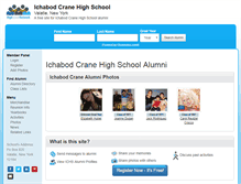 Tablet Screenshot of ichabodcranehighschool.org